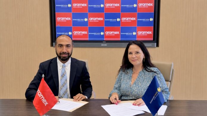 Damane Cash has teamed up with logistics company Aramex to offer parcel pickup and drop-off services at its 5,000 service points across the country.