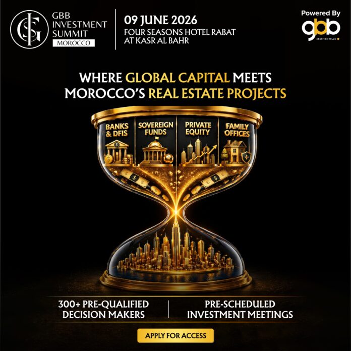 The GBB Investment Summit, organised by business networking firm GBB, will take place on 9 June at the Four Seasons Hotel Rabat
