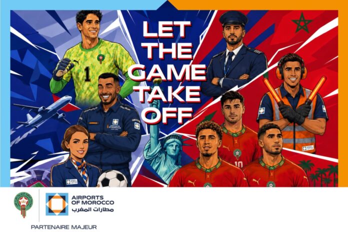Airports of Morocco has launched a new nationwide campaign called "Let The Game Take Off", which focuses on the people