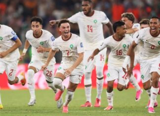 Morocco refuse to give up as they beat Netherlands on penalties Morocco are through to the last 16 of the FIFA World Cup after beating the Netherlands 3 to 2 on penalties