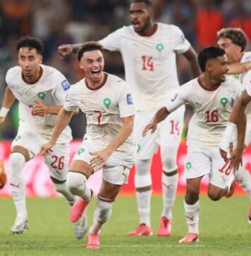 Morocco refuse to give up as they beat Netherlands on penalties Morocco are through to the last 16 of the FIFA World Cup after beating the Netherlands 3 to 2 on penalties