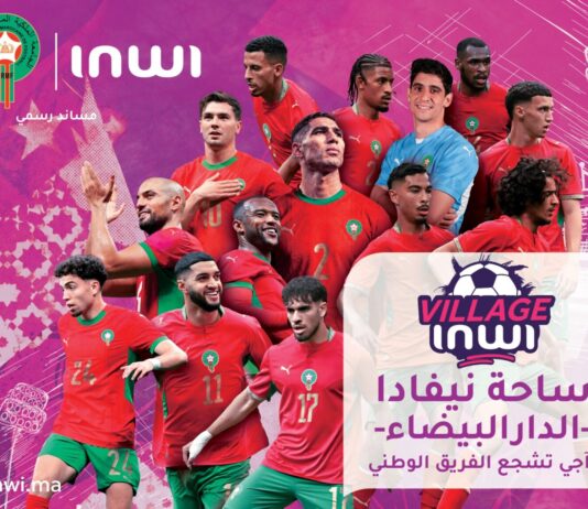 inwi hosts live screenings of Morocco matches in Casablanca inwi has announced the launch of "inwi Village", a fan zone that will be open throughout the major international football tournament