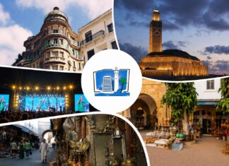 Casablanca has the visitors, but not enough tourists Casablanca has the biggest airport in Morocco, a famous mosque, a lively waterfront, shopping centres, festivals and a rich history.