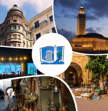 Casablanca has the visitors, but not enough tourists Casablanca has the biggest airport in Morocco, a famous mosque, a lively waterfront, shopping centres, festivals and a rich history.