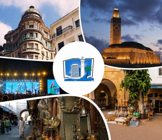 Casablanca has the visitors, but not enough tourists Casablanca has the biggest airport in Morocco, a famous mosque, a lively waterfront, shopping centres, festivals and a rich history.