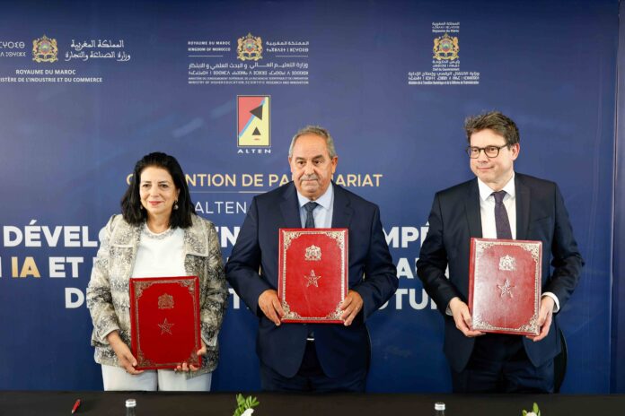 Morocco has signed a new partnership with engineering company ALTEN Maroc to help train AI talent and support research