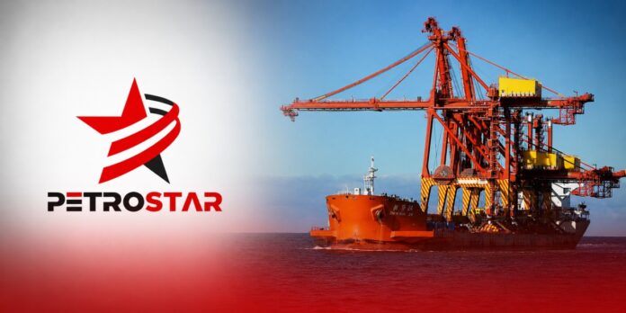 Petrostar Maroc supplied fuel to ZHEN HUA 24, a heavy lift ship delivering giant container cranes for the West Med Container Terminal, the port's main container hub.