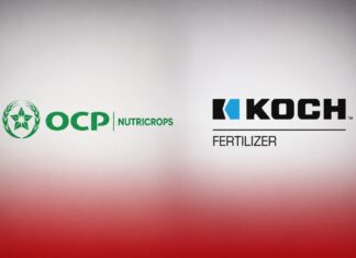 OCP Nutricrops and Koch strike 50-50 venture deal to make more fertiliser OCP Nutricrops and US-based Koch Ag & Energy Solutions have launched a new joint venture that will raise their combined phosphate