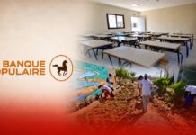 Fondation Banque Populaire helps expand Tameslohte school with new facilities Fondation Banque Populaire has completed new classrooms and other upgrades at Abdellah Ben Hussein Middle School in Tameslohte