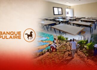 Fondation Banque Populaire helps expand Tameslohte school with new facilities Fondation Banque Populaire has completed new classrooms and other upgrades at Abdellah Ben Hussein Middle School in Tameslohte