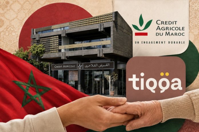 Crédit Agricole du Maroc has partnered with TIQQA to offer new support services to retired employees and their spouses Crédit Agricole du Maroc has partnered with TIQQA to offer new support services to retired employees and their spouses
