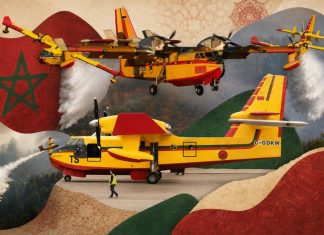 Morocco ranks in world’s top five for firefighting aircraft The aircraft help tackle fires that break out every summer, especially in the Rif Mountains and other northern areas.
