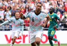 Senegal did not walk off this time. Belgium made them pay. Belgium came from two goals down to beat Senegal 3 to 2 after extra time in their World Cup Round of 32 match in Seattle.