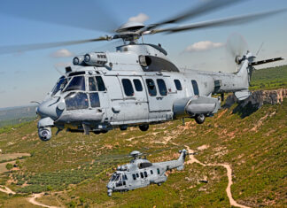 Morocco gets 10 helicopters built for long-range rescue and combat H225M Caracal helicopters