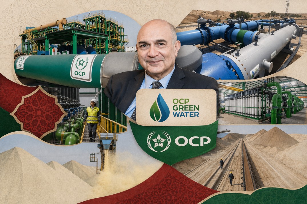 OCP expands desalination, renewable energy and green ammonia projects as revenue reaches $12.3bn and emissions rise in 2025. OCP expands desalination, renewable energy and green ammonia projects as revenue reaches $12.3bn and emissions rise in 2025.