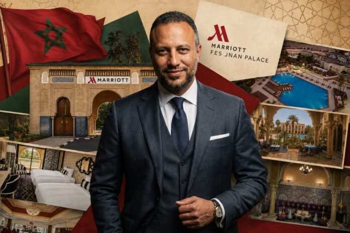Fes Marriott Hotel Jnan Palace appoints Nabil Azerfi as general manager after a major redesign of the 244-room five-star hotel.