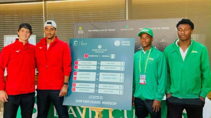 Morocco Nigeria Davis Cup Morocco Nigeria Davis Cup