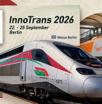 ONCF Heads to Berlin for InnoTrans 2026 ONCF is taking part in InnoTrans 2026 in Berlin, where global rail companies will showcase new technologies and discuss the future of rail.
