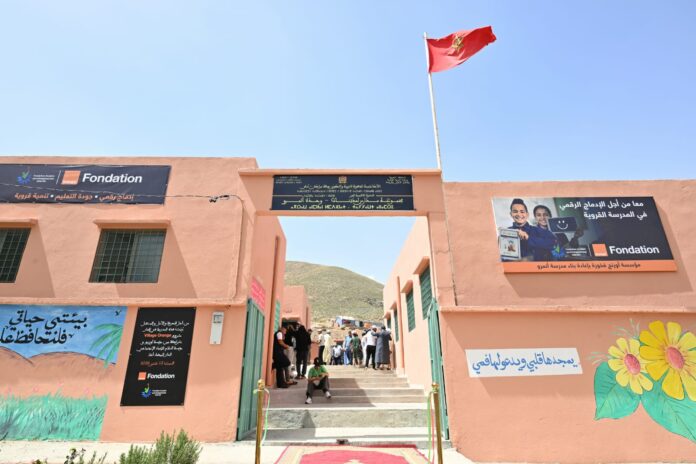 Orange rural schools Morocco