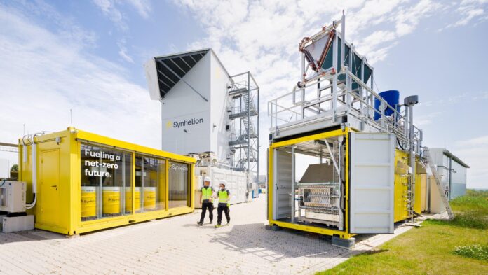 Swiss company Synhelion plans a 100,000-tonne renewable fuel plant in Tan-Tan, with construction still awaiting a final investment decision. Swiss company Synhelion plans a 100,000-tonne renewable fuel plant in Tan-Tan, with construction still awaiting a final investment decision.