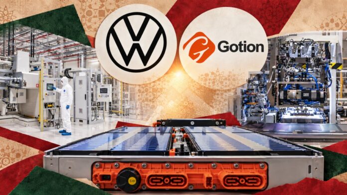 Volkswagen battery unit PowerCo will take a 49% stake in Gotion’s €480m Kénitra project, which will produce 100,000 tonnes of LFP materials a year. Volkswagen battery unit PowerCo will take a 49% stake in Gotion’s €480m Kénitra project, which will produce 100,000 tonnes of LFP materials a year.