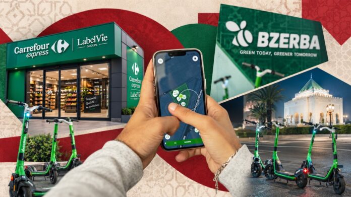 You Can Now Rent Bzerba Scooters at Carrefour in Rabat