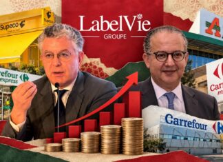 LabelVie breaks 10bn dirhams in half-year sales LabelVie’s sales rose 16.8% to 10.19bn dirhams in the first half as rapid store expansion put pressure on operating margins.