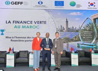 Banque Populaire honoured for helping businesses go green Banque Centrale Populaire wins an EBRD award for green financing, while Loukkos Farm receives the Best Integrated Project award in Casablanca.