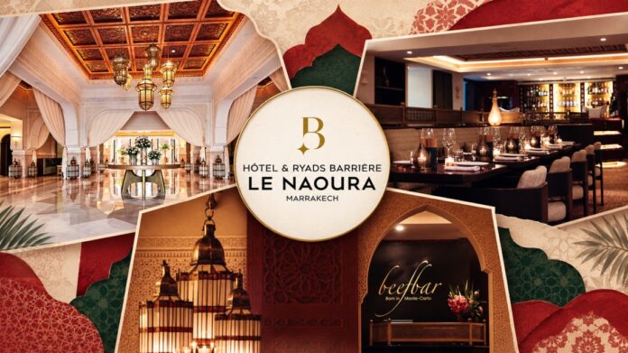 Le Naoura Marrakech completes a major renovation and opens Beefbar, adding an international steakhouse to its luxury hotel experience.