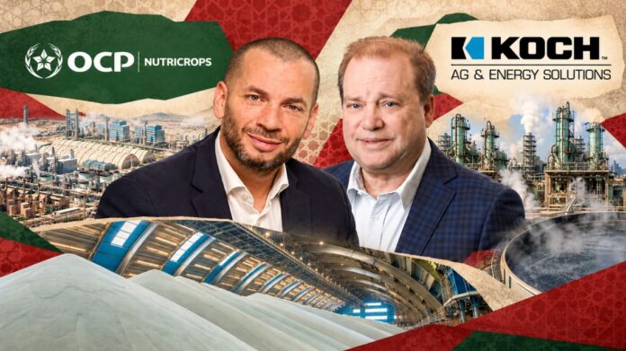 US industrial giant Koch has struck a deal to acquire a 50% stake in an OCP fertiliser plant in Morocco, expanding a partnership with OCP Group.