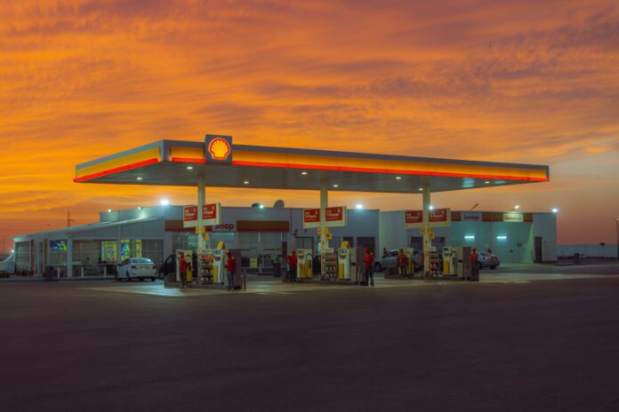 Shell service stations in southern Morocco