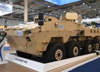 Morocco-made Tata WhAP 8×8 armoured vehicle makes Marrakech debut Morocco-made Tata WhAP 8x8 makes Marrakech debut